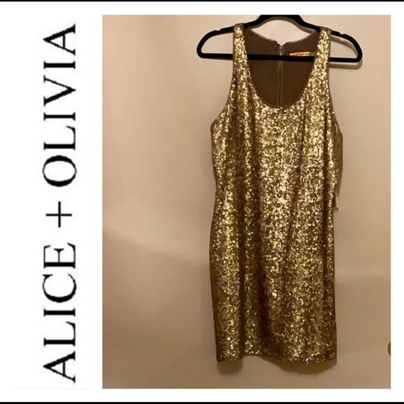 Alice + Olivia Dresses & Skirts - NWT Alice + Olivia Beaded Dress 🎉Host Pick